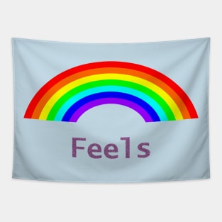 Feels Rainbow Tapestry