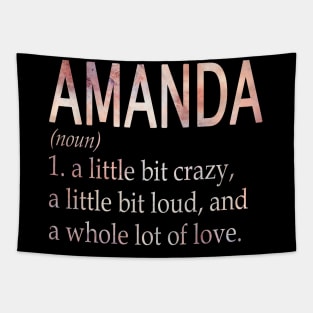 Amanda Girl Name Definition Tapestry