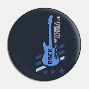 Music - Guitar Theme Pin