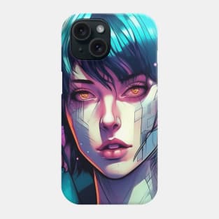 CYBER GIRL #1 Phone Case