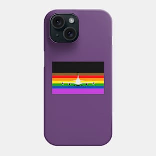 Queen of the Skies Boeing 747 Pride Phone Case