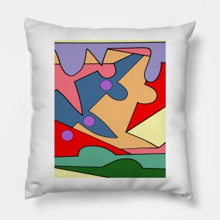 Cubist geometry 32 Pillow