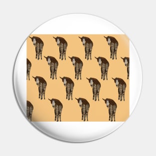 Amazing okapi Pin