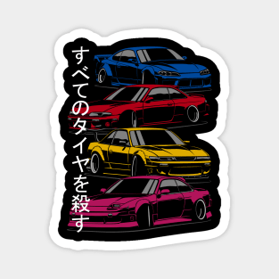 Silvia crew Magnet