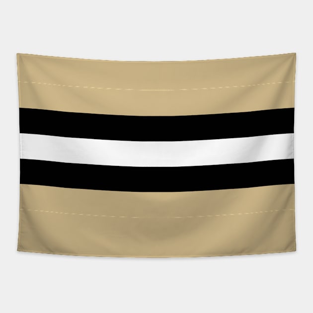 New Orleans Color Stripes Tapestry by The Pixel League