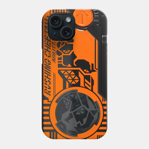 Kamen Rider Valkyrie Rushing Cheetah Progrise Key Phone Case by Tokuproject