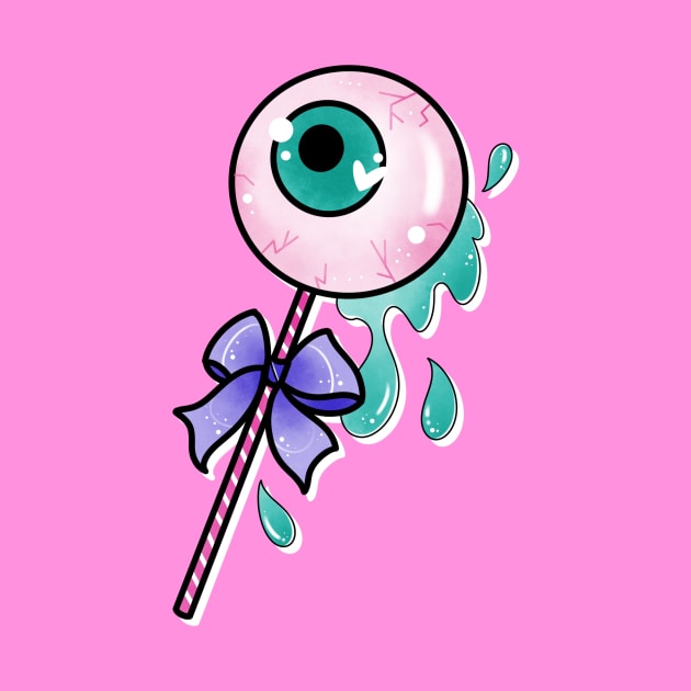 Creepy cute eye candy by Tex doodles 