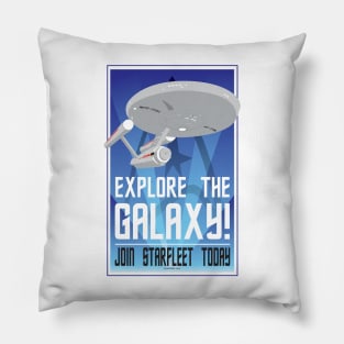 Explore The Galaxy Pillow