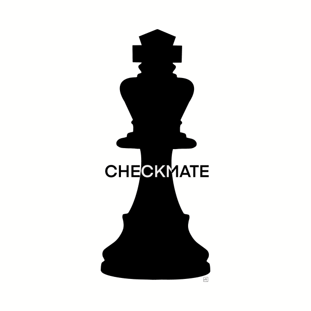 Checkmate king chess figure by nasia9toska