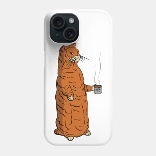 Morning cat Phone Case