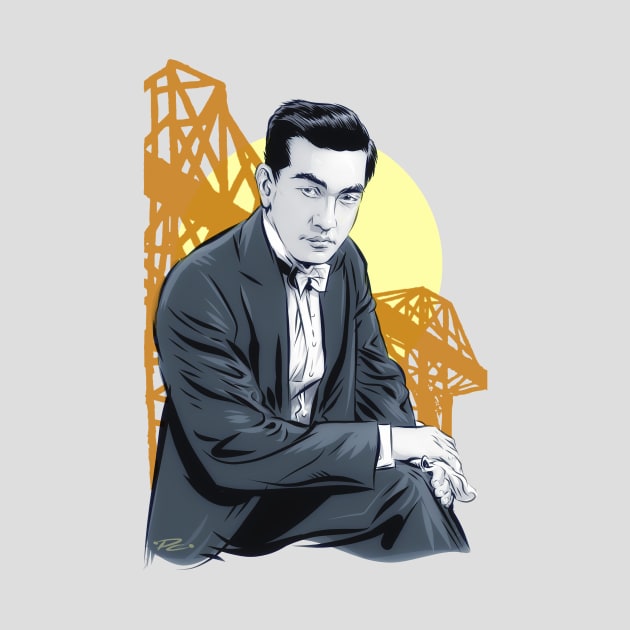 Sessue Hayakawa - An illustration by Paul Cemmick by PLAYDIGITAL2020