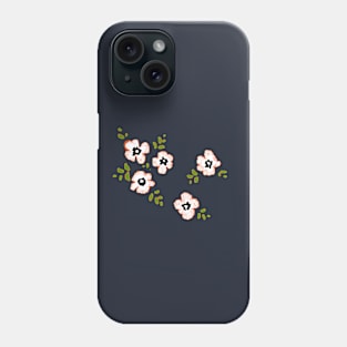 floral cherry blossom flowers Phone Case