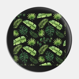 Bright Green Leaves Pin