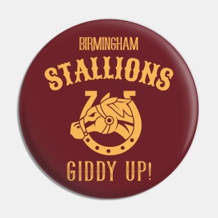 Birmingham Stallions Pin