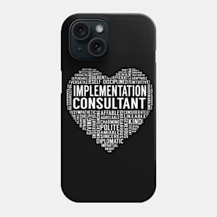 Implementation Consultant Heart Phone Case