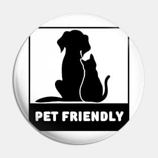 Pet Friendly Decal Pin