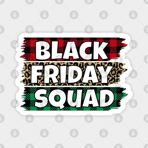 Black Friday Squad Magnet by Peach Lily Rainbow