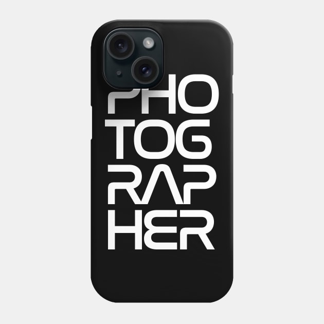 PHOTOGRAPHER Phone Case by Ajiw