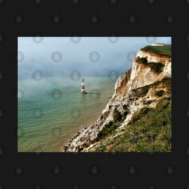 Beachy Head Lighthouse, East Sussex by Ludwig Wagner