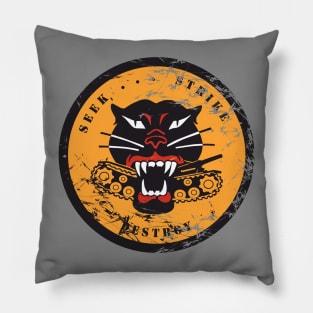 Seek Strike Destroy damaged image Pillow