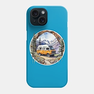 Van Life Retro Campervan Phone Case