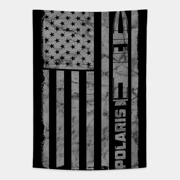 POLARIS SLBM VINTAGE FLAG Tapestry by DesignedForFlight