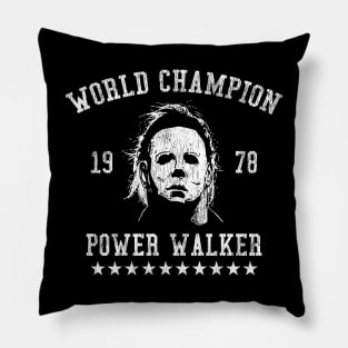 World Champion Power Walker Vintage Pillow