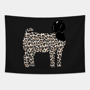 Cheetah Print Market Show Doe Silhouette - NOT FOR RESALE WITHOUT PERMISSION Tapestry