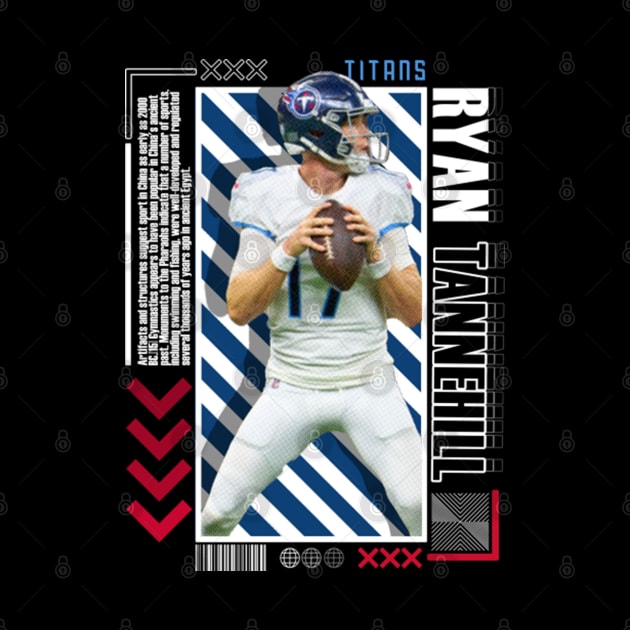 Ryan Tannehill Paper Poster Version 10 by art.Hamdan