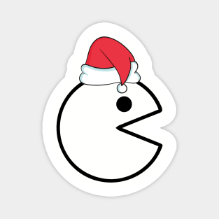 Pacman Christmas Magnet