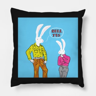 Hell Yes Pillow