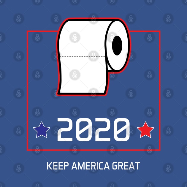 Toilet paper Crisis Vote Election 2020 Gift by Scar