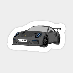 Porsche GT3 RS car selfmade Grey Magnet