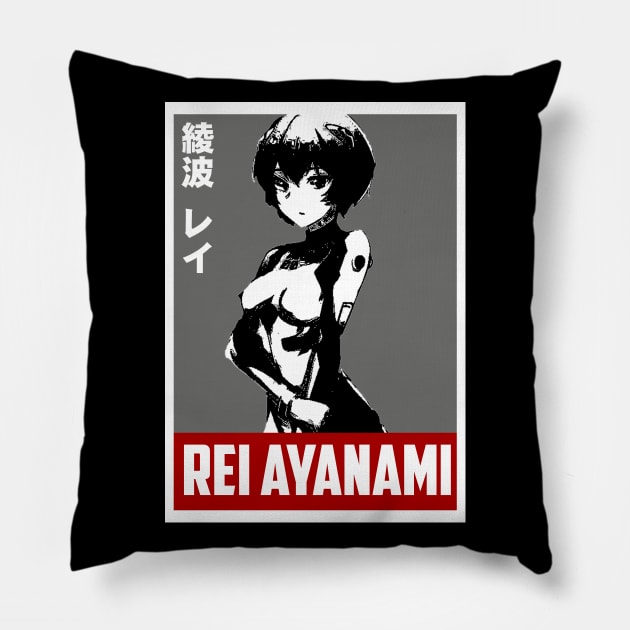 Rei Ayanami Pillow by Retrostyle