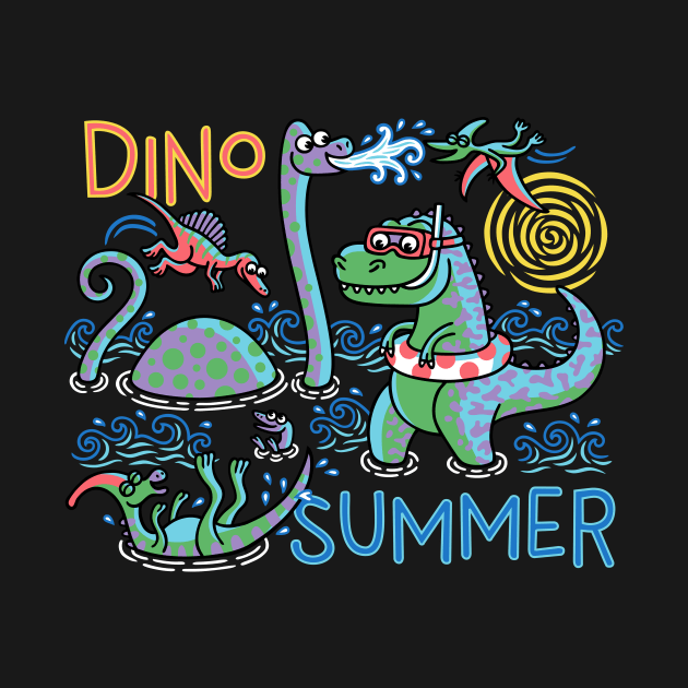 Dino summer by byTxemaSanz