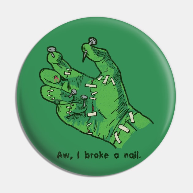 Frankenhand Pin by Hillary White Rabbit