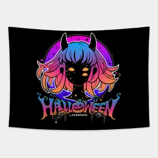 Demon Girl | Halloween Tapestry