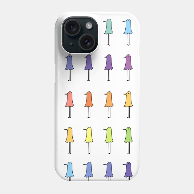 Rainbow Punpun Phone Case by Milewq