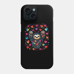 Sloth Valentine Day Phone Case