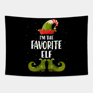 Im The Favorite Elf Christmas Tapestry