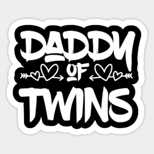 Download Dad Of Twins Stickers Teepublic