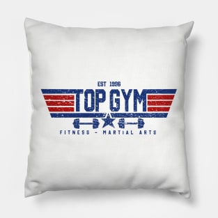 Top Gym Distressed Pillow