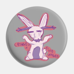 Cringe No Wages Little Jackalope Sticker And Others Pin