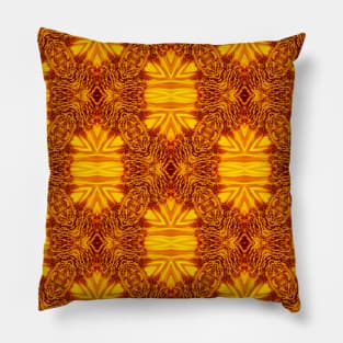 Golden Yellow Sunflower Pattern 6 Pillow