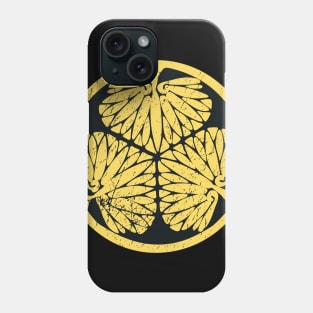 Tokugawa Mon Hollyhock Crest Phone Case