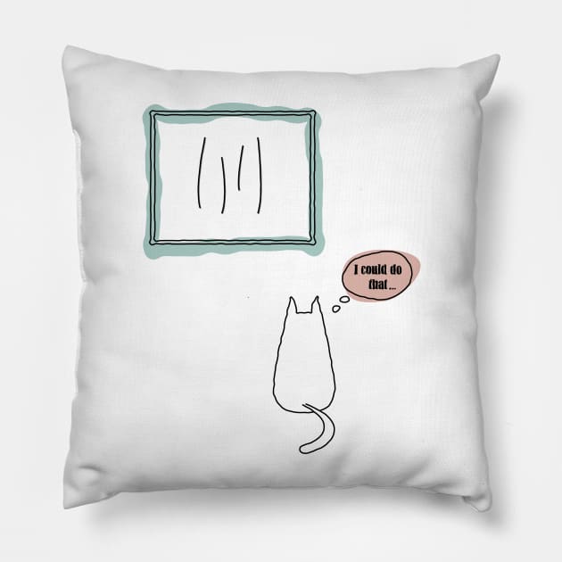 Fontana's cat Pillow by gimbri