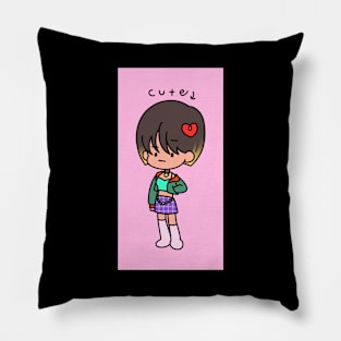 Cute girl Pillow