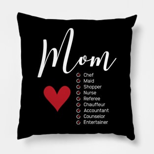 Mom Definitions - Mother's Day Funny Gift Pillow