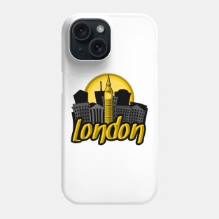 London Skyline Sunrise Phone Case