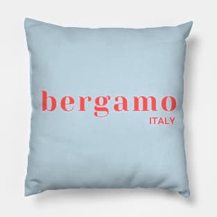 Bergamo Italy Pillow